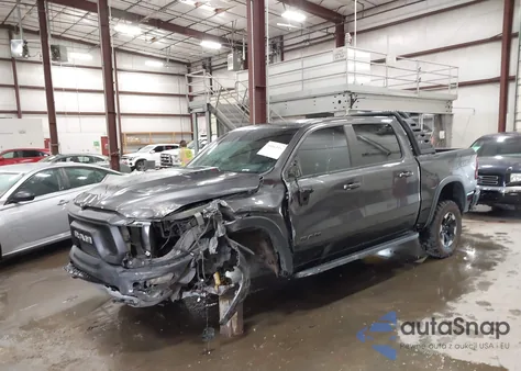 2022 Ram 1500 Rebel 4X4 5'7 Box z USA, uszkodzony, nr VIN 1C6SRFLM0NN262554